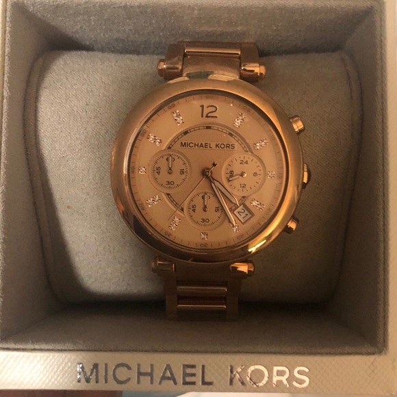 Michael Kors Rose Gold Watch main image 4
